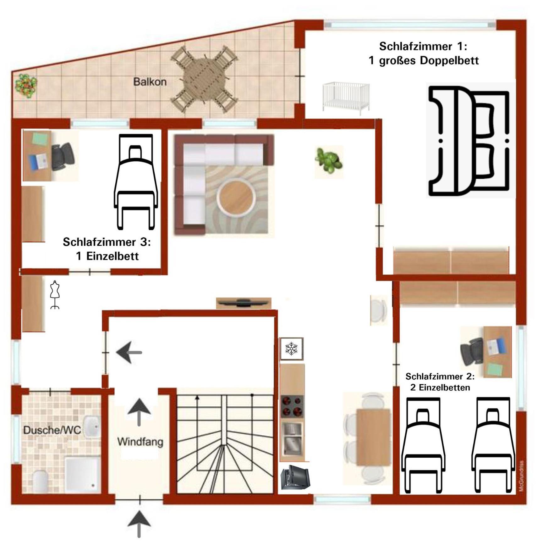 Ferienwohnung "Sorgenfrei" In Coburg ! - Im Eg Mit Privatparkplatz & Balkon Exterior foto